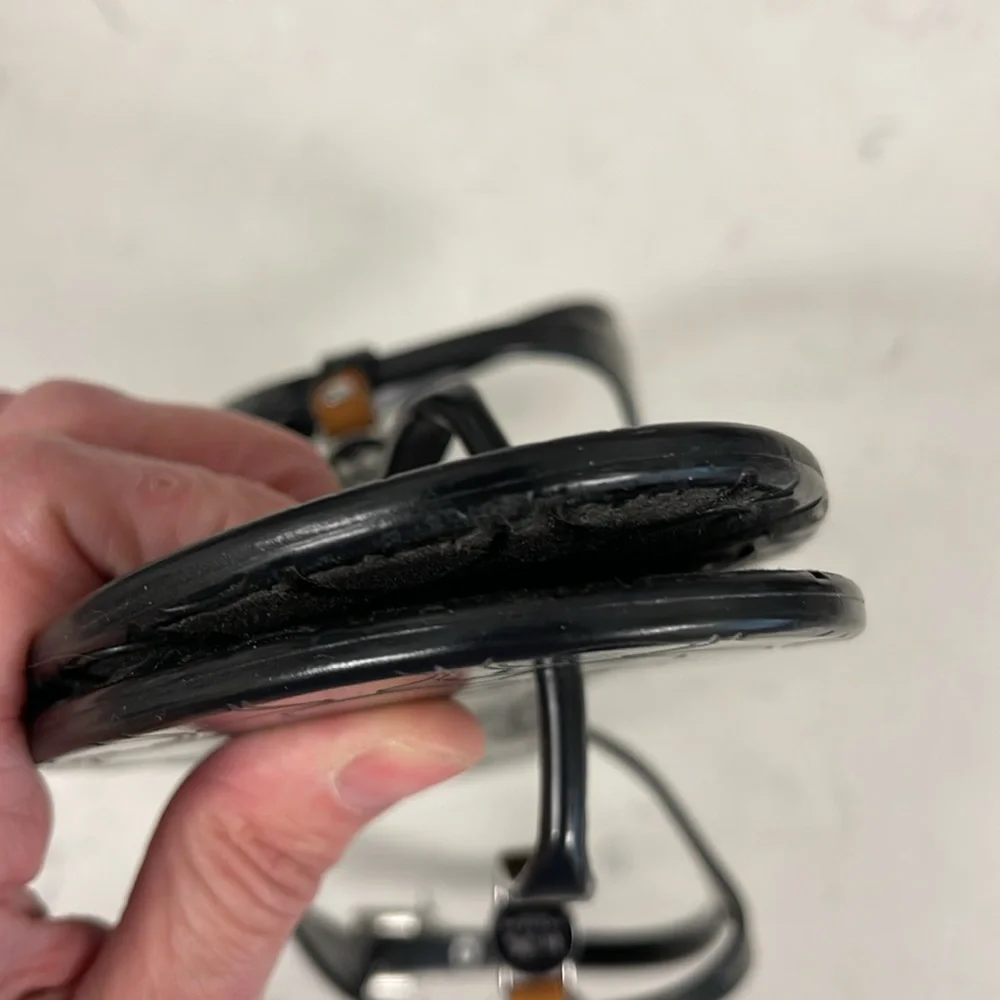 Coach Piccadilly Jelly Sandal, Black Size 10, Worn Once - Picture 15 of 16